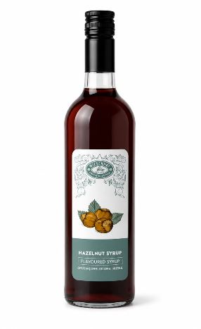 WCR Hazelnut Flavoured Syrup (Non Halaal) (1 x 1ltr)