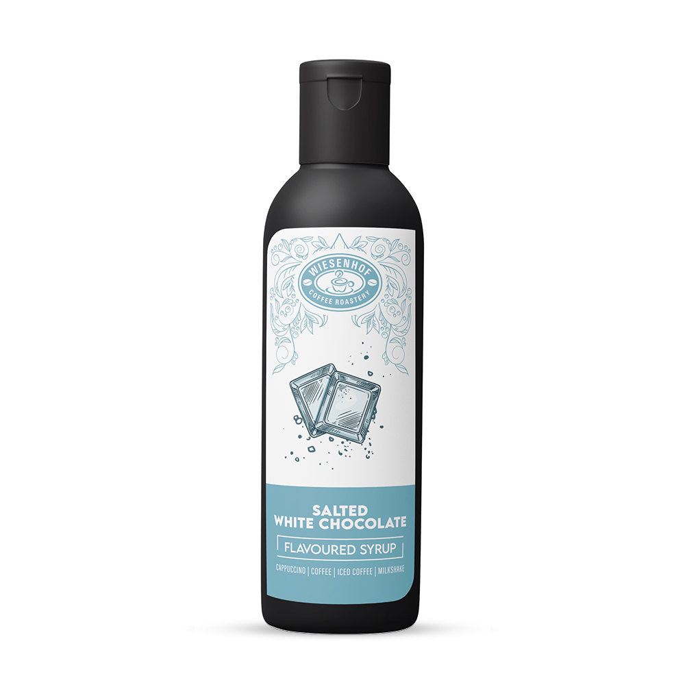 WCR Salted White Chocolate Syrup (Non Halaal) (1 x 250ml)